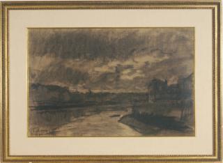 Albert Charles Lebourg - A view of Dieppe