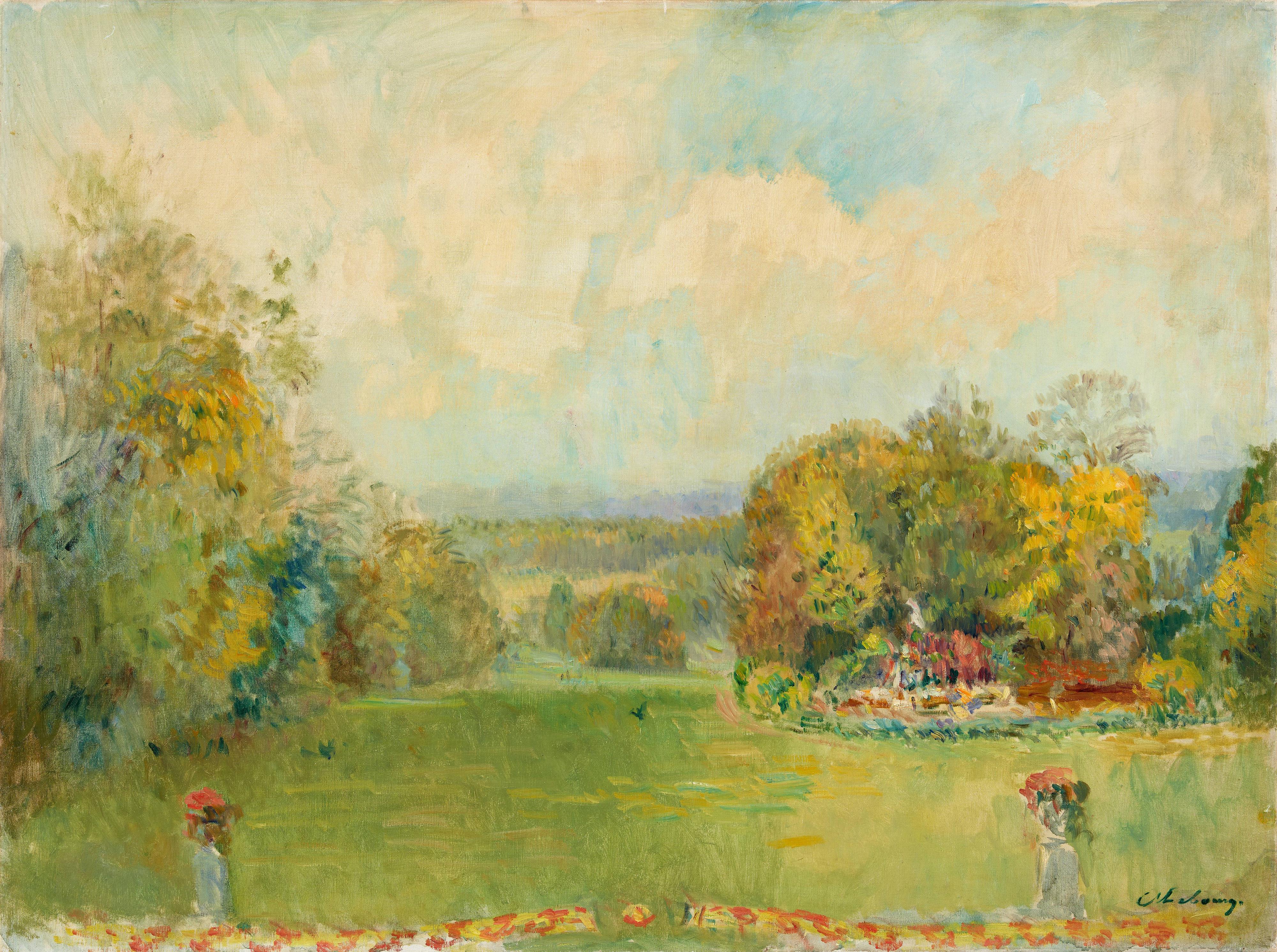 Albert Charles Lebourg - Le Jardin du Docteur Viau