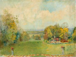 Albert Charles Lebourg - Le Jardin du Docteur Viau