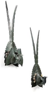 Albert Cheuret - A Pair Of Argus Light Wall, Circa 1925