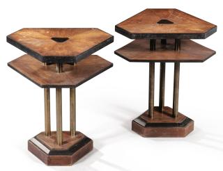 Albert Cheuret - A Pair Of Bedside Tables, Circa 1925
