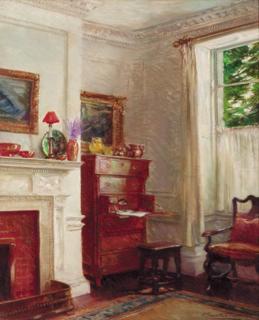 Albert Chevallier Tayler, R.A. - The White Drawing Room