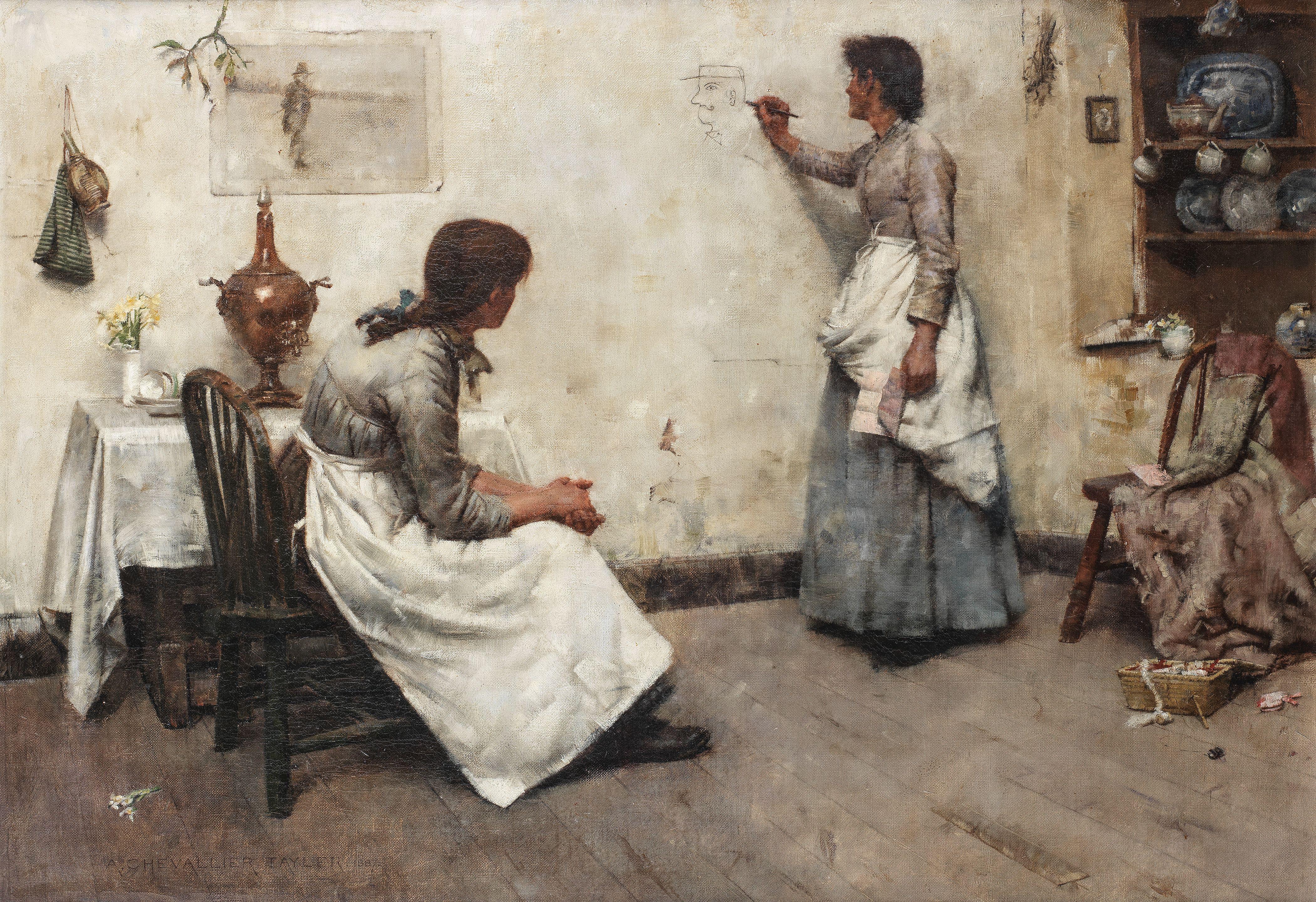 Albert Chevallier Tayler, RBC - The caricature