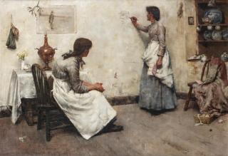 Albert Chevallier Tayler, RBC - The caricature