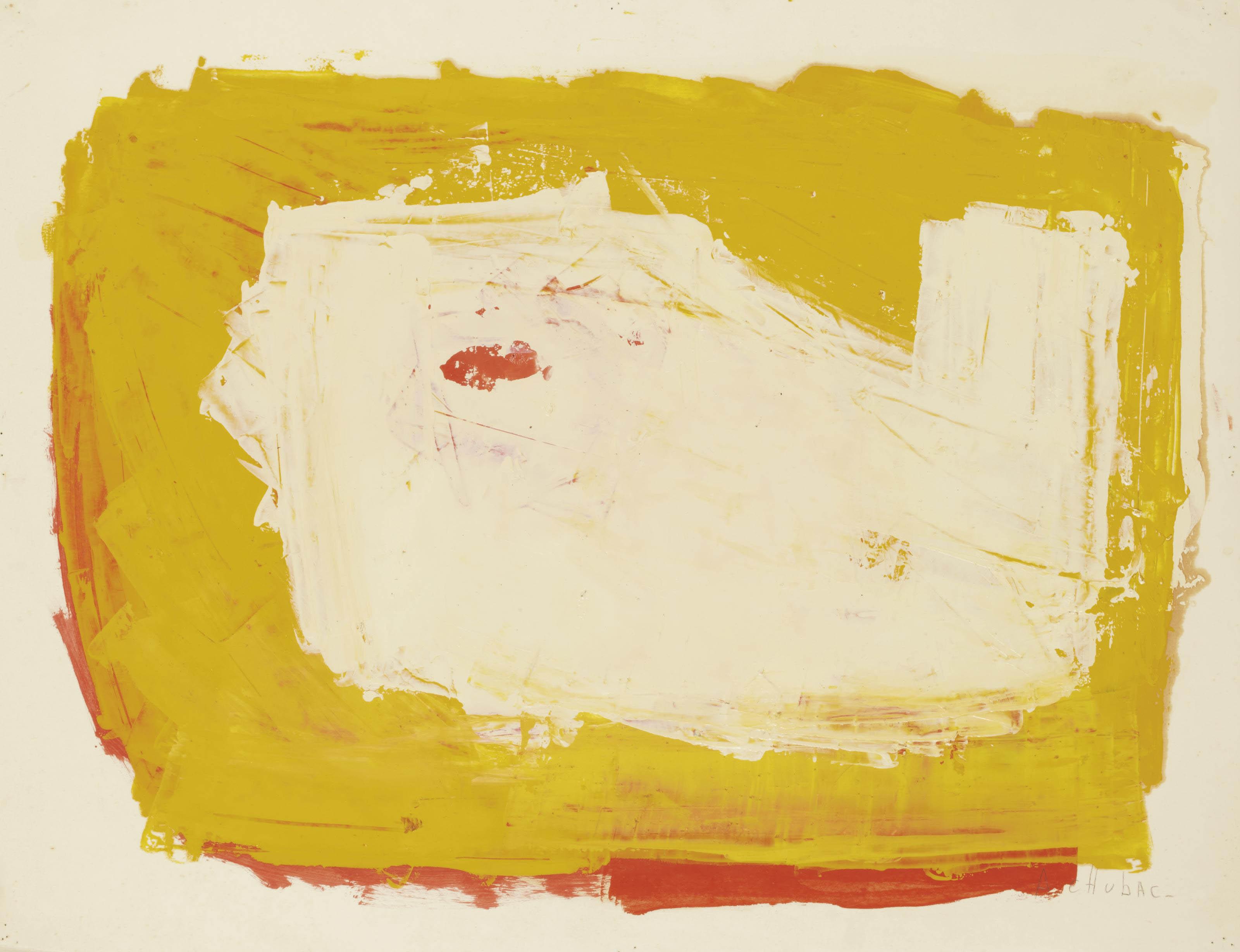 Albert Chubac - Composition (recto/Verso)