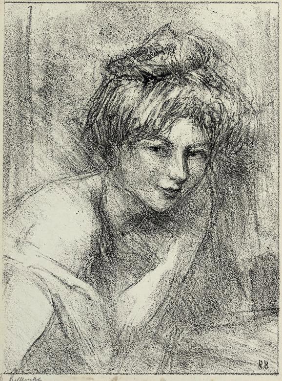 Albert De Belleroche - La Rieuse