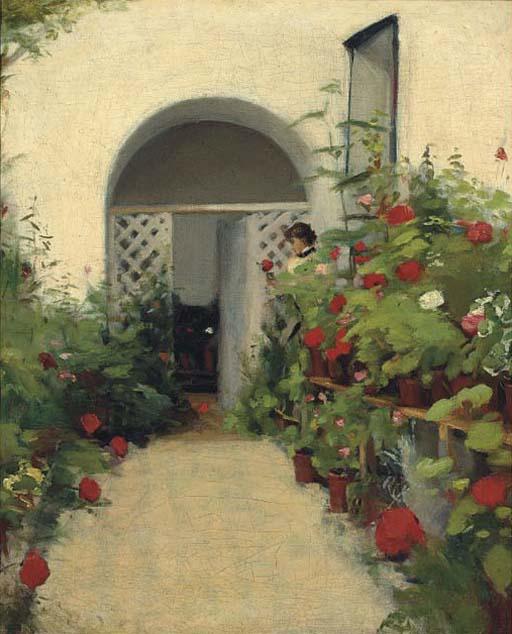 Albert De Belleroche - Ville d\'Avray, la serre