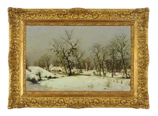 Albert Drachkovitch - A winter landscape