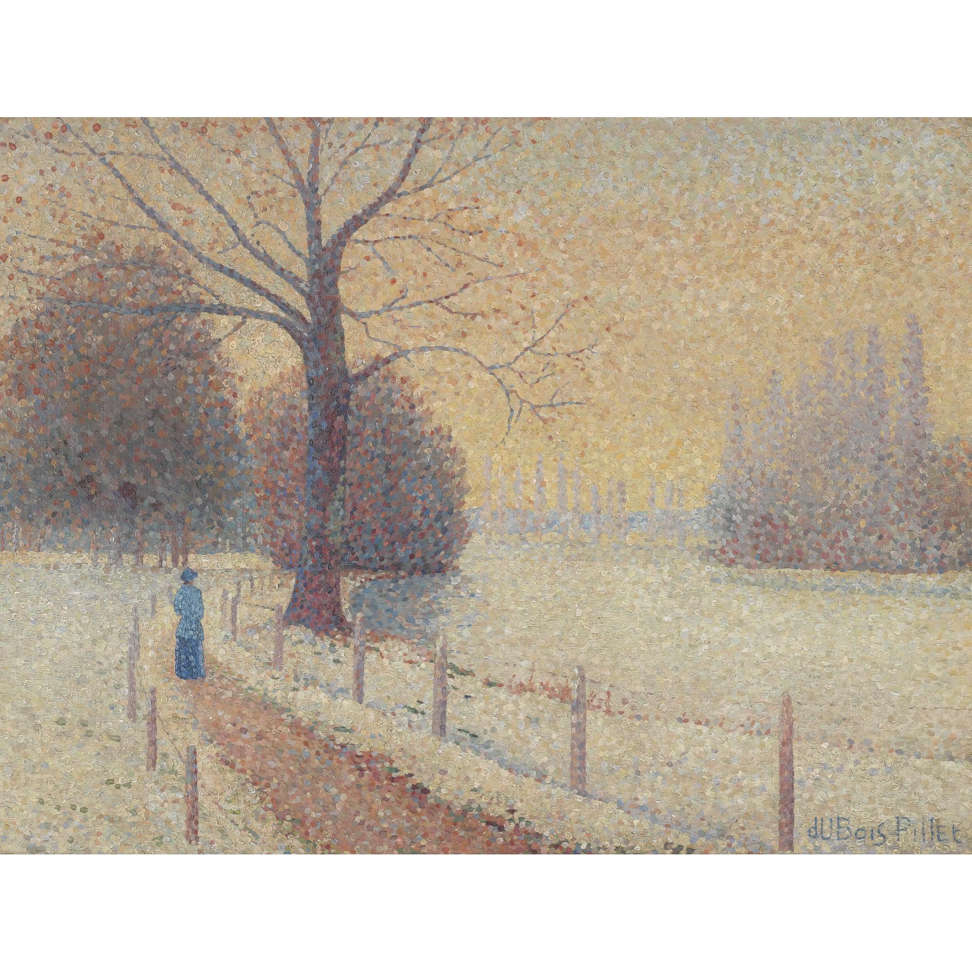 Albert Dubois-Pillet - Le Puy En Hiver