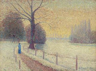 Albert Dubois-Pillet - Le Puy En Hiver