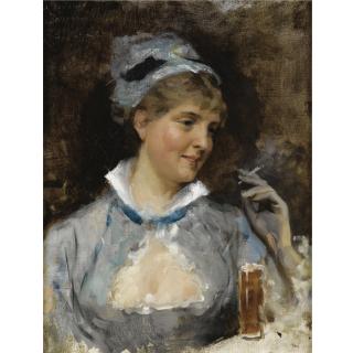 Albert Edelfelt - Finnish au Bar