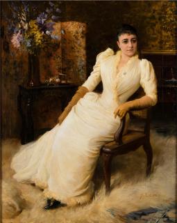 Albert Edelfelt - Madame Cohen