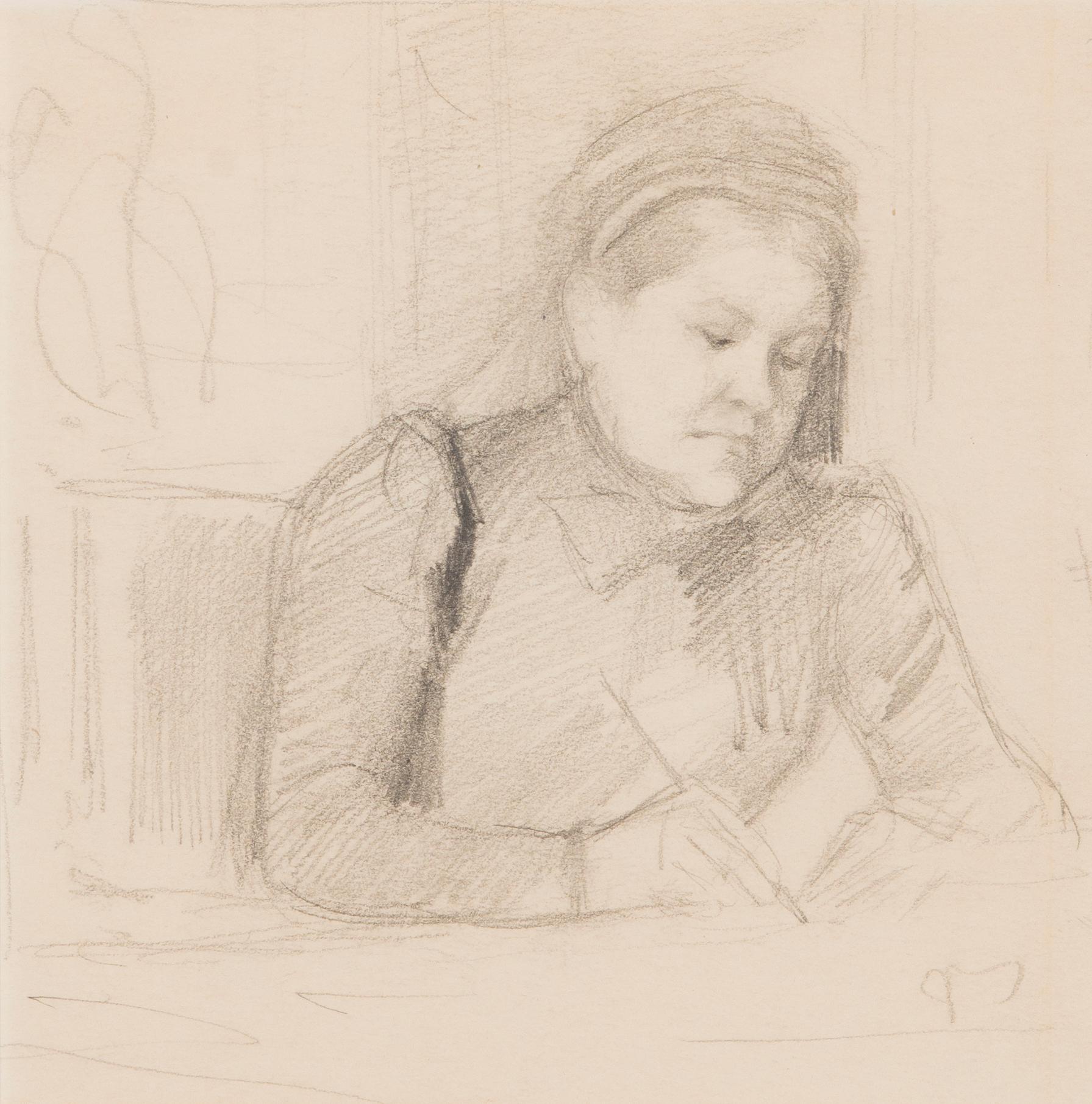 Albert Edelfelt - Madame Pasteur.