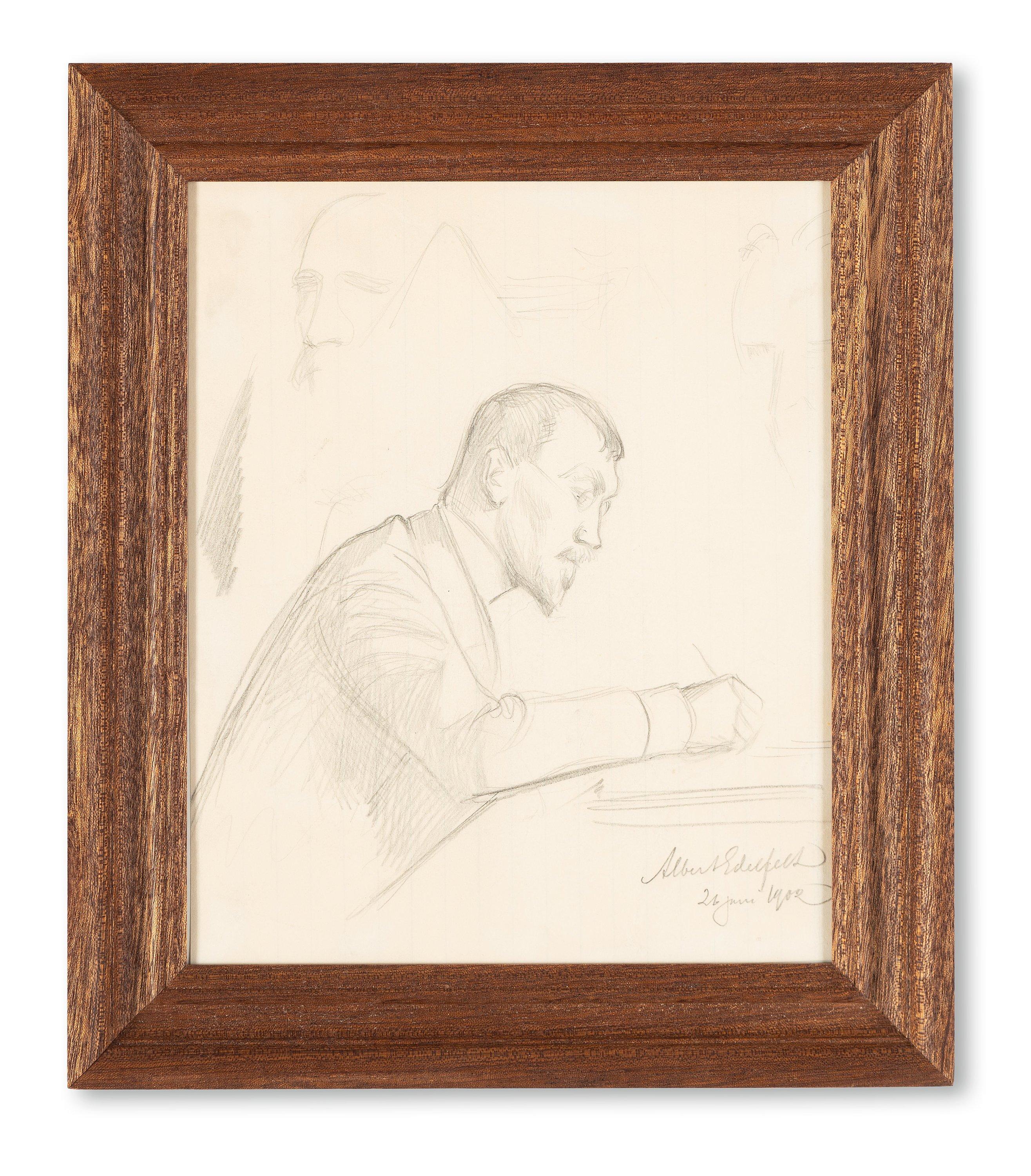 Albert Edelfelt - Portrait of the Swedish architect Isac Gustaf Claeson (1856-1930)