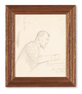 Albert Edelfelt - Portrait of the Swedish architect Isac Gustaf Claeson (1856-1930)