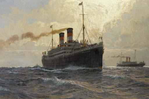 Albert Emil Kirchner - The S.S. Martha Washington