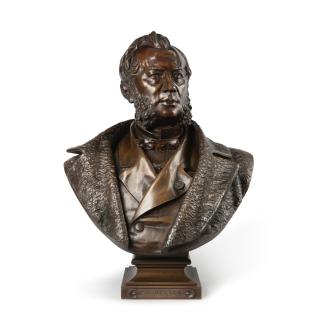 Albert-Ernest Carrier-Belleuse - Bust of E. J. Menier