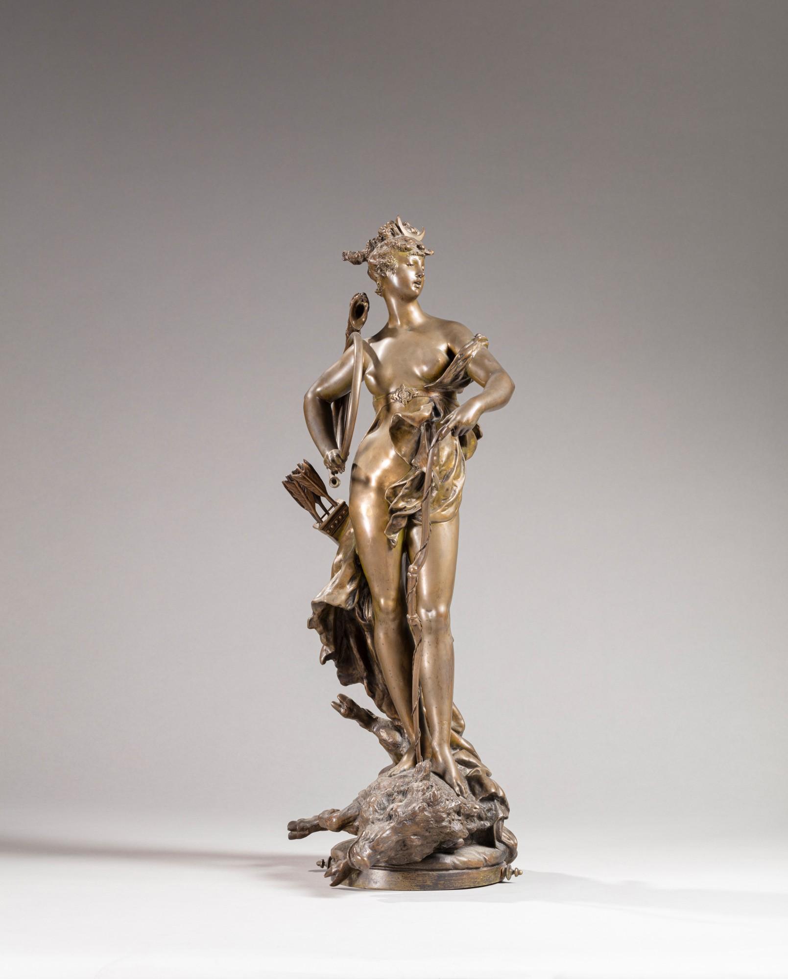 Albert-Ernest Carrier-Belleuse - Diane triomphante (Diana Victorious)