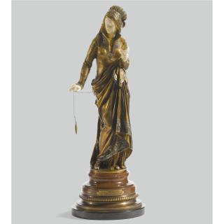 Albert-Ernest Carrier-Belleuse - French La Fileuse