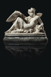 Albert-Ernest Carrier-Belleuse - Léda et le cygne (Leda and the Swan)