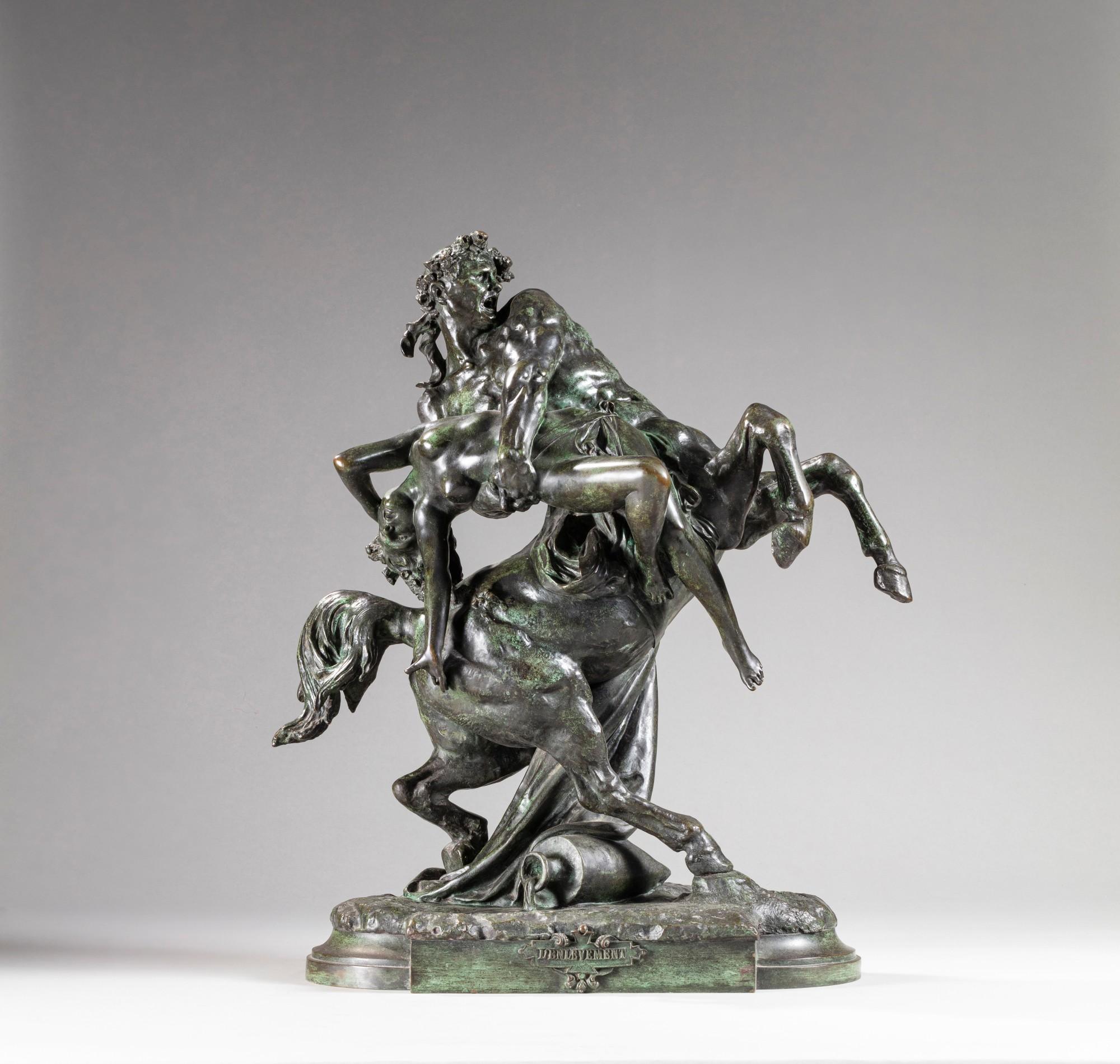 Albert-Ernest Carrier-Belleuse - L\'Enlèvement d\'Hippodamie (The Abduction of Hippodamia)