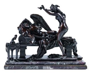 Albert-Ernest Carrier-Belleuse - Psyche And The Sleeping Cupid