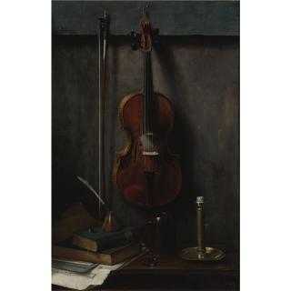 Albert F. King - Still Life With Violin