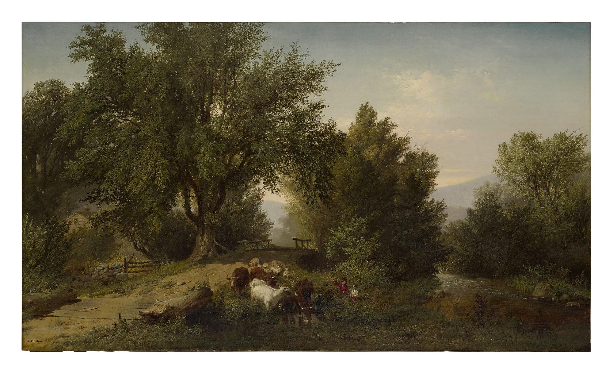 Albert Fitch Bellows - Down To The Brook