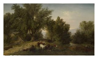 Albert Fitch Bellows - Down To The Brook