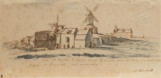 Albert Flamen - A view of Paris, looking towards Montmartre