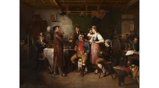 Albert Friedrich Schröder - The Canary Seller