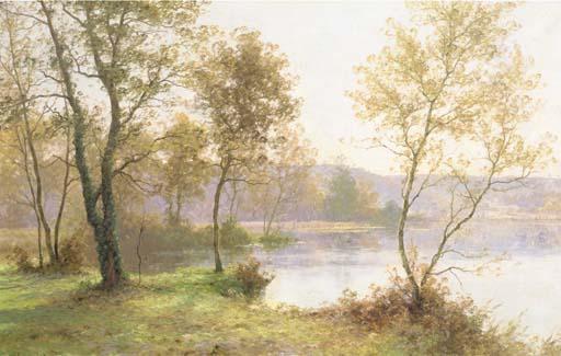Albert Gabriel Rigolot - An autumn landscape