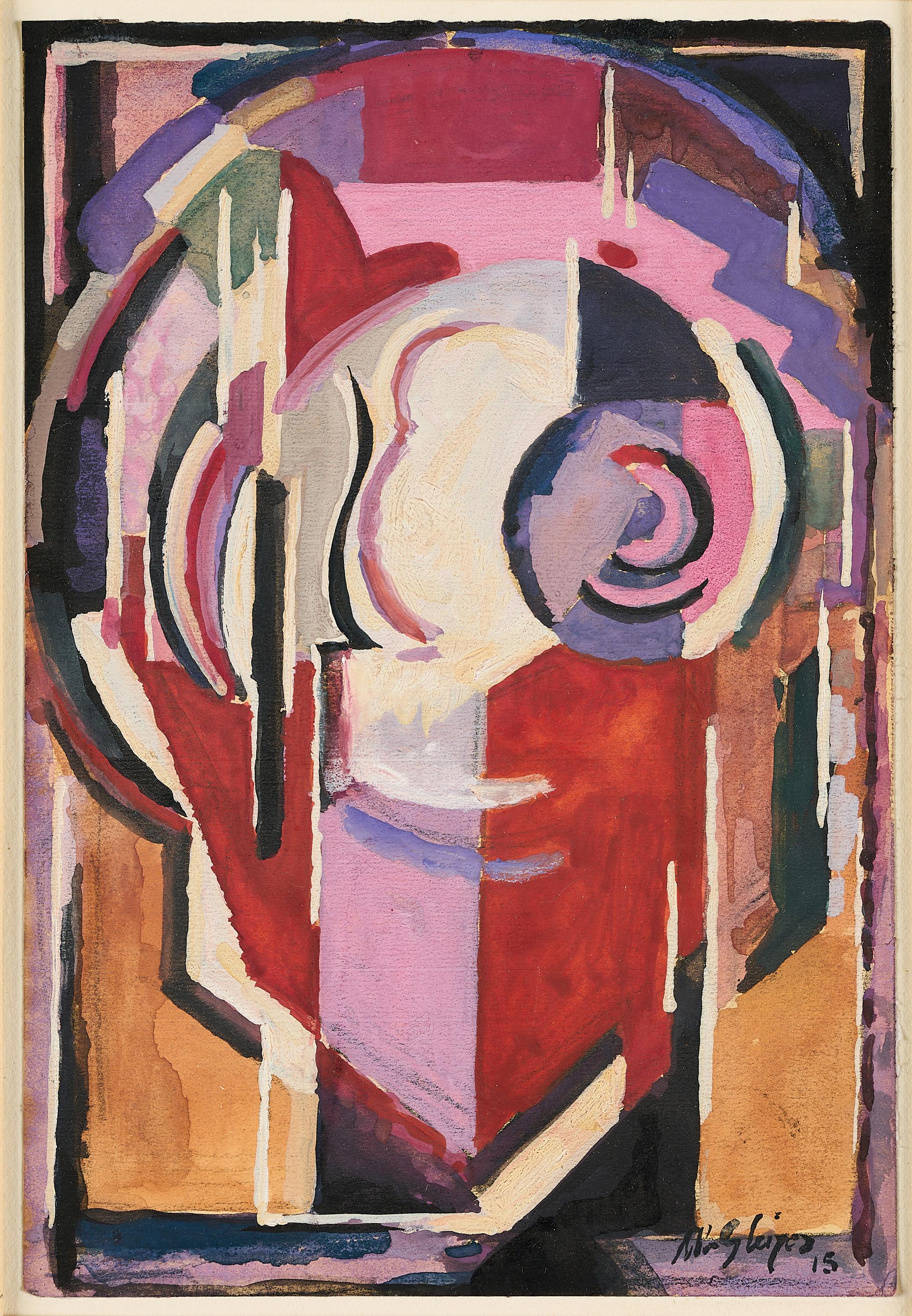 Albert Gleizes - Abstrakte Komposition.
