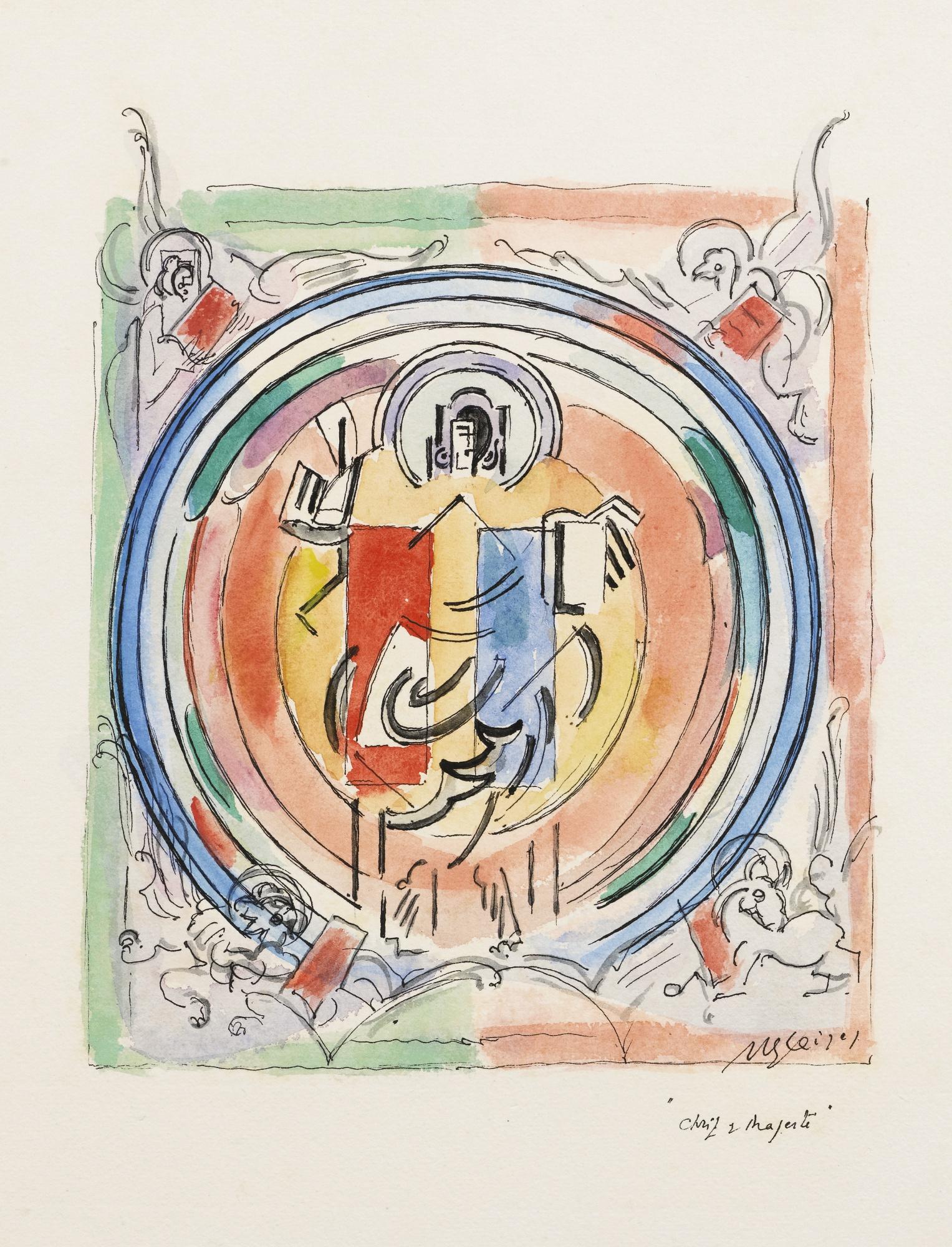 Albert Gleizes - Christ En Majesté