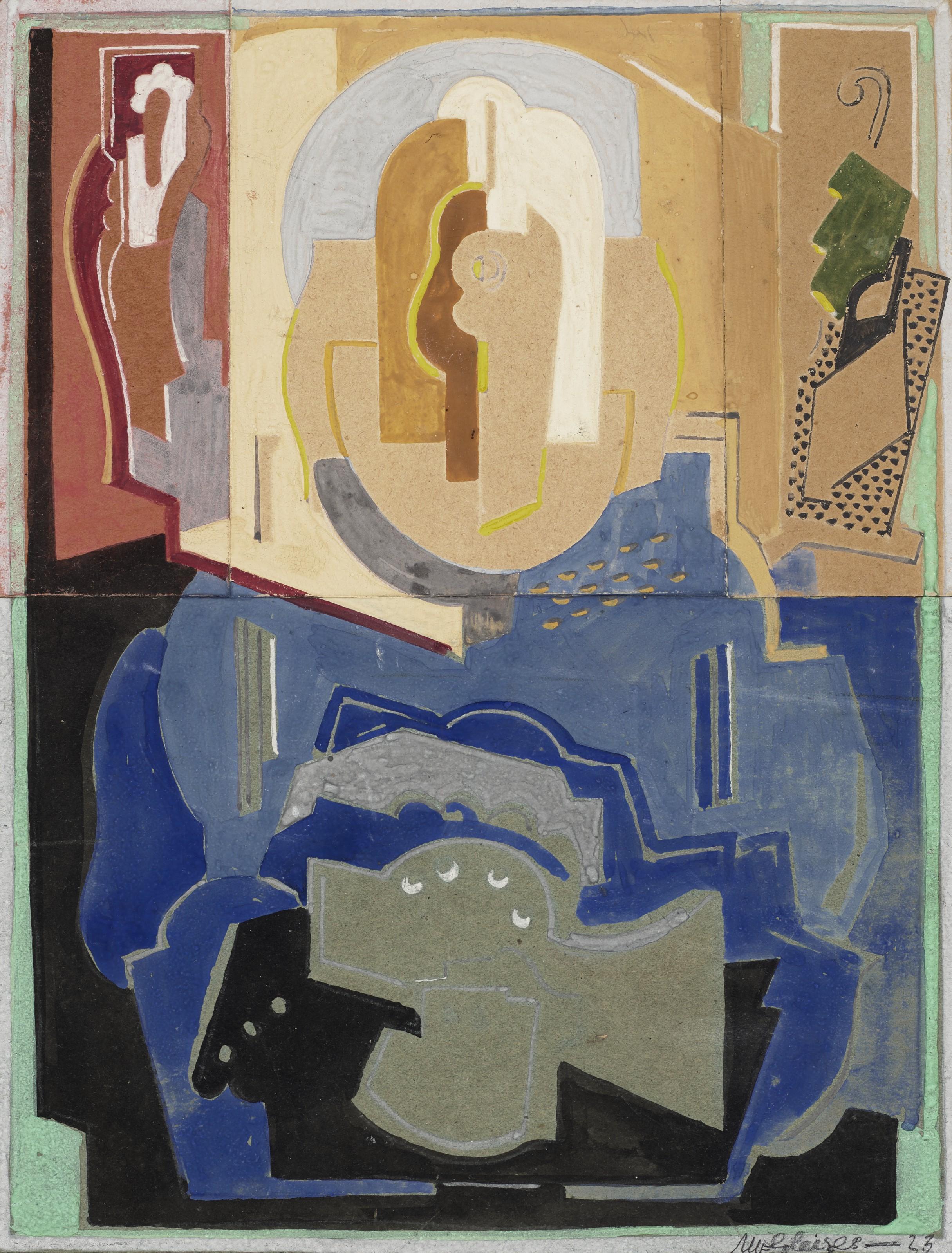 Albert Gleizes - Composition À Quatre Éléments