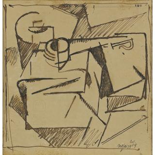 Albert Gleizes - Composition Cubiste