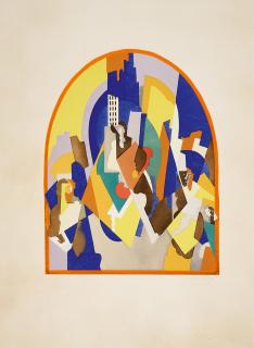 Albert Gleizes - Décoration pour la gare du M(oscou)