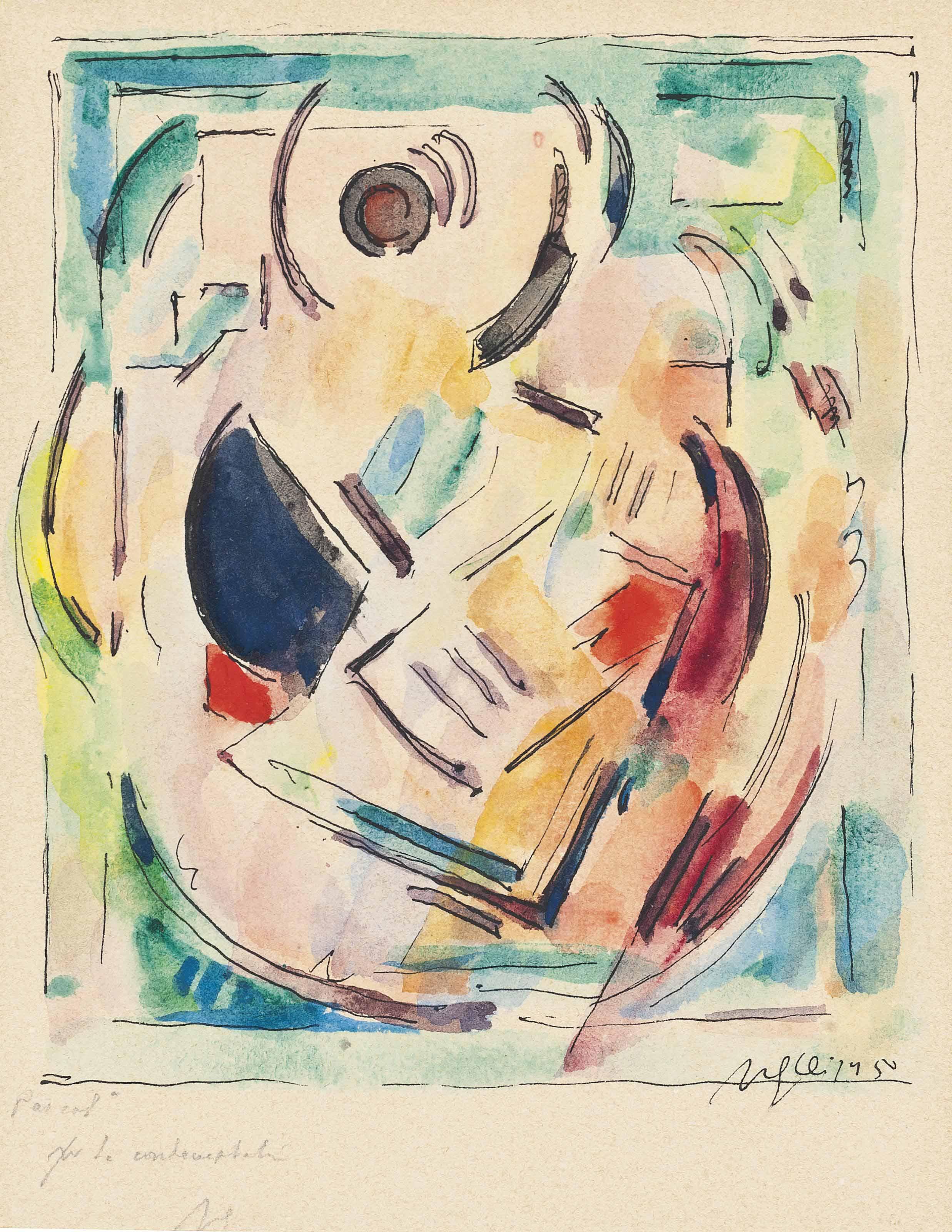 Albert Gleizes - Etude pour la contemplation
