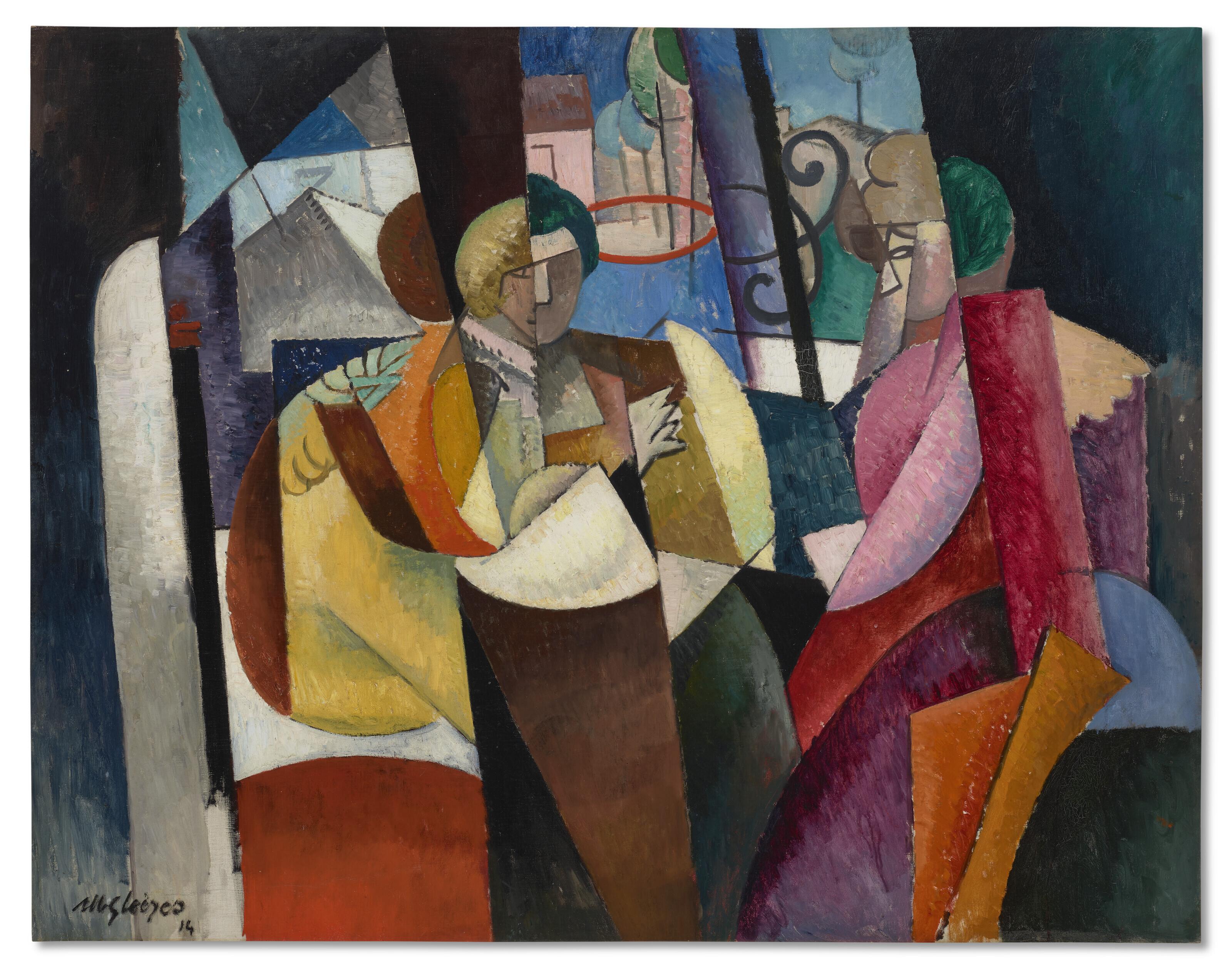 Albert Gleizes - Femmes Assises Devant Une Fenêtre Ou Femmes Devant Une Fenêtre Ou Deux Femmes À La Fenêtre