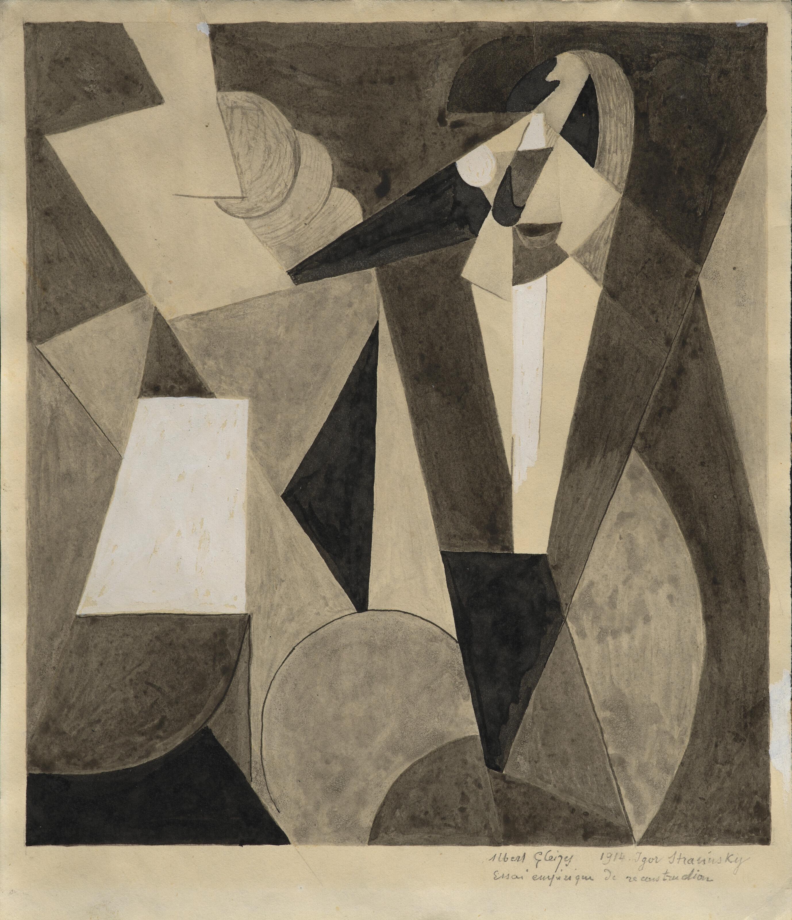 Albert Gleizes - Igor Stravinsky