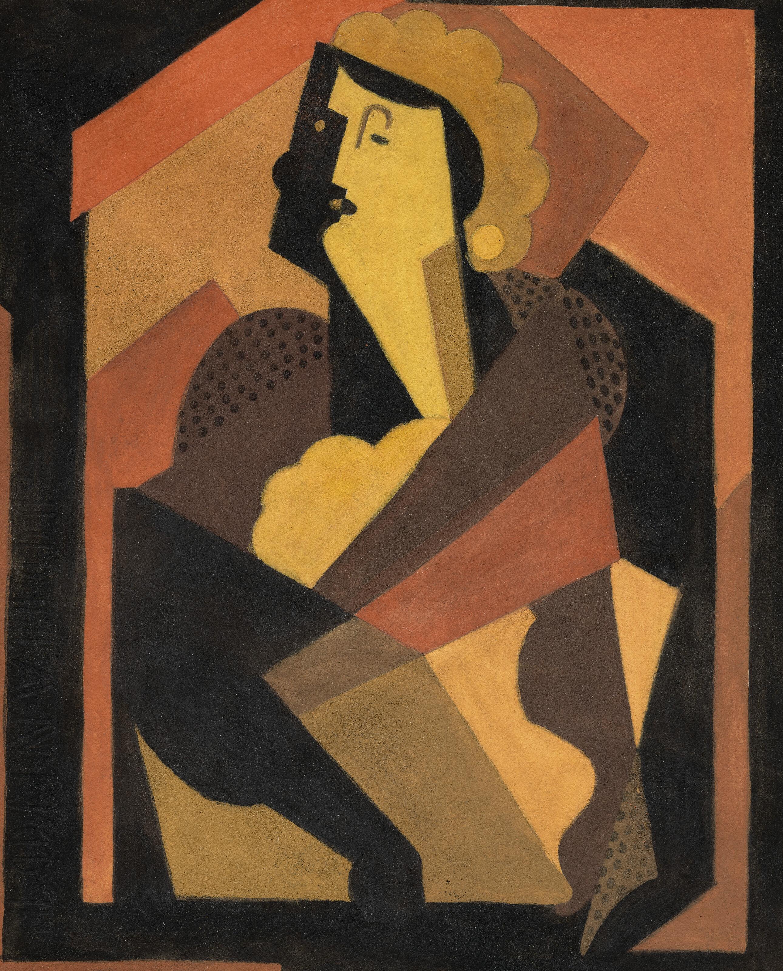 Albert Gleizes - La femme au gant noir