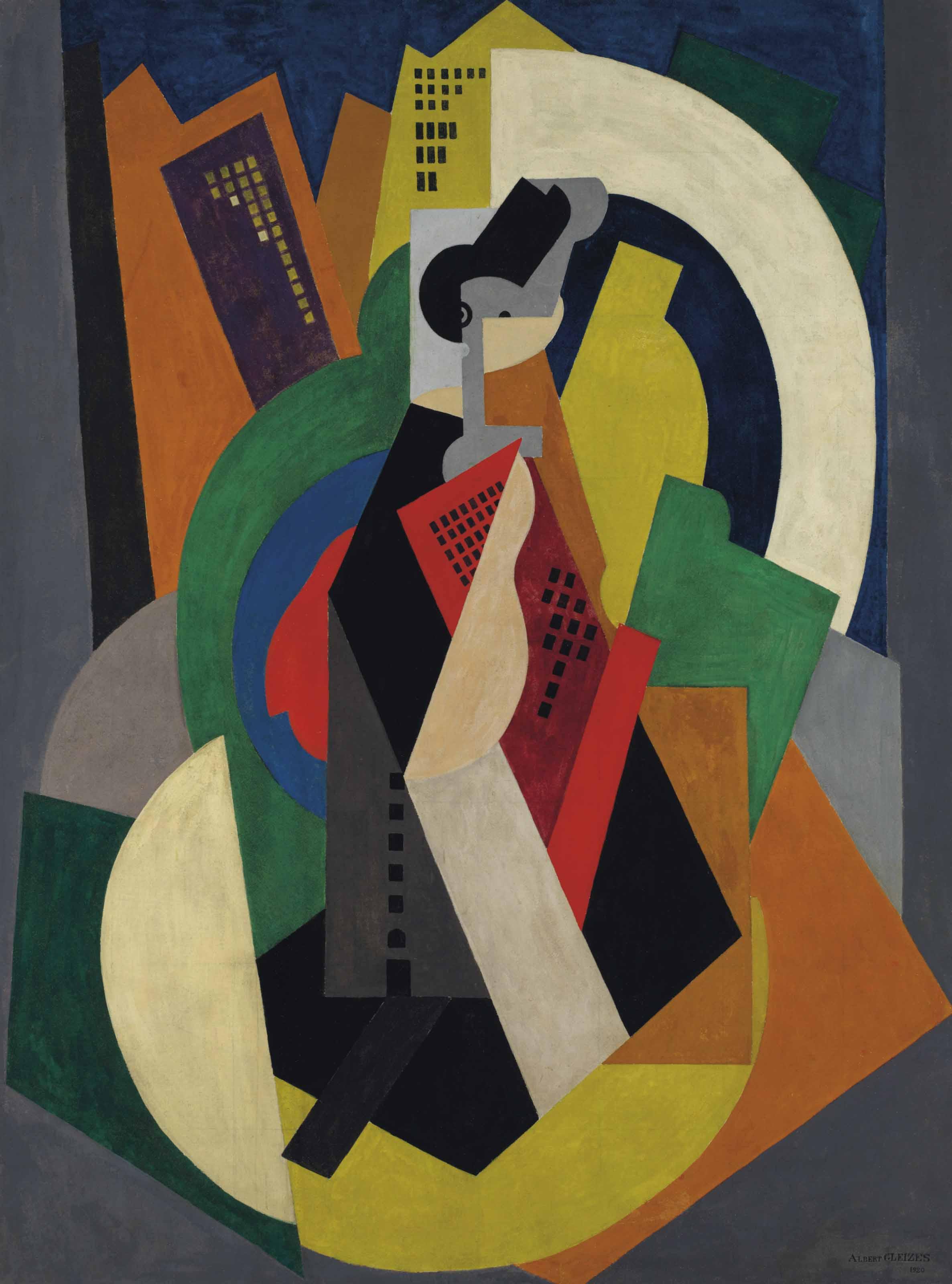 Albert Gleizes - L\'homme dans la ville