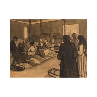 Albert Gleizes - Marché sous les halles