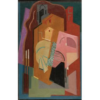 Albert Gleizes - Paysage Méridional Or Paysage Provençal Sur Le Rhone, Serrières