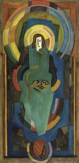 Albert Gleizes - Sans titre (Figure en gloire)