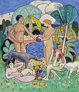 Albert Gleizes - Sans Titre (Scène De Baigneuses)