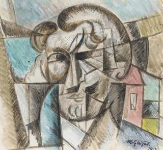 Albert Gleizes - Tête D\'Homme