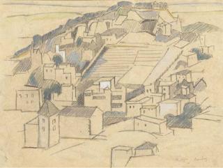 Albert Gleizes - Village Catalan