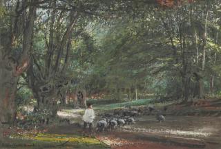 Albert Goodwin, R.W.S. - Burnham Beeches