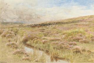Albert Goodwin, R.W.S. - Dartmoor